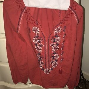 Abercrombie Peasant Blouse
